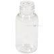 Plastikinis buteliukas "Boston Round" PET 50ml skersmuo 24mm
